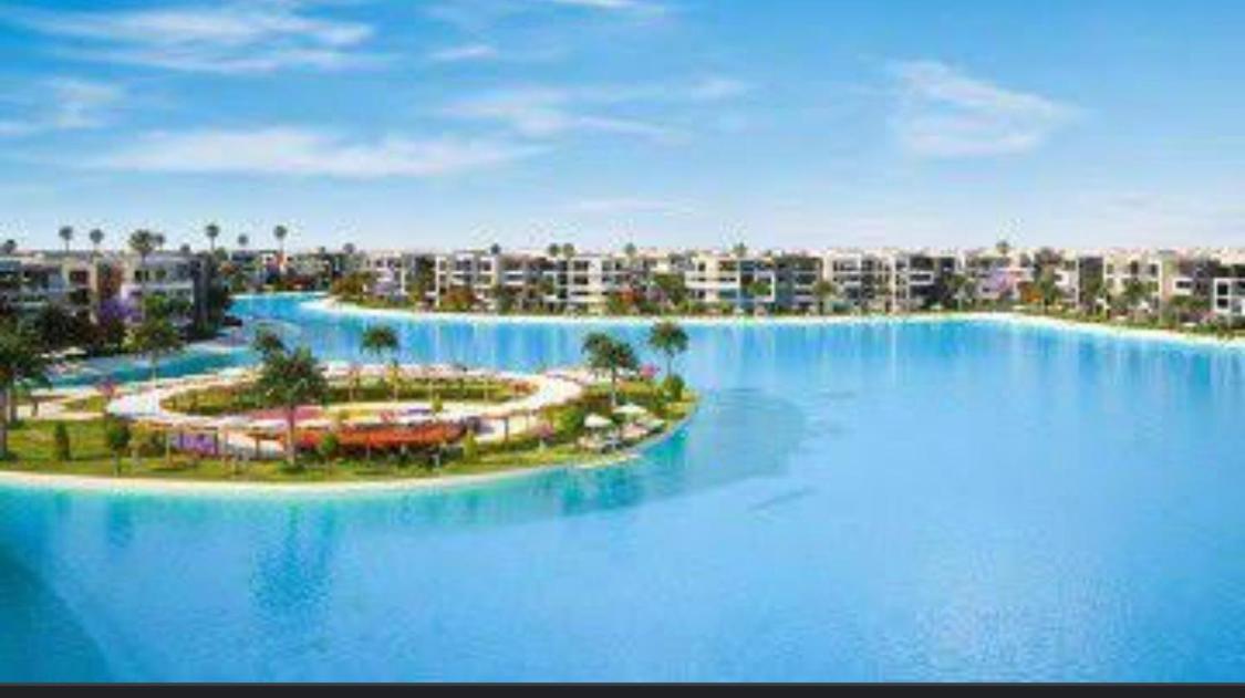 Lovely Penthouse 4- Bedroom Directly On The Lagoon El Alamein Exterior photo